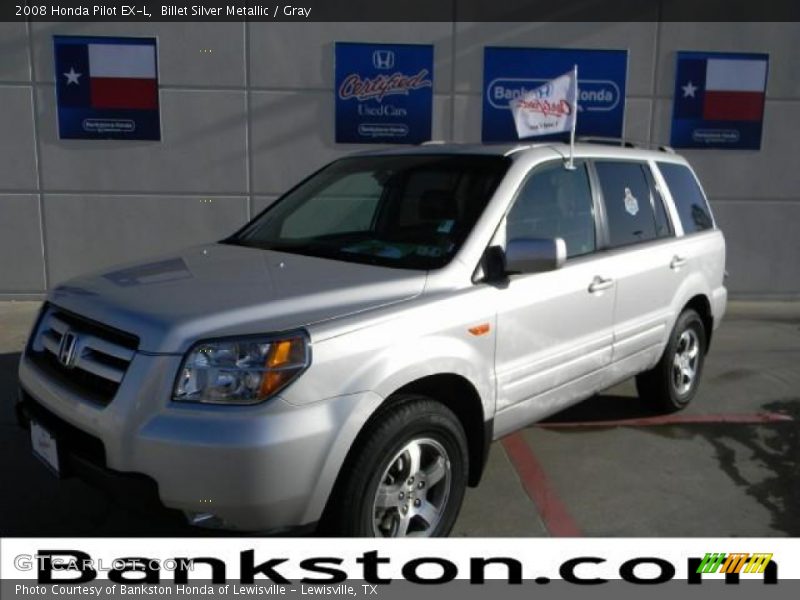 Billet Silver Metallic / Gray 2008 Honda Pilot EX-L