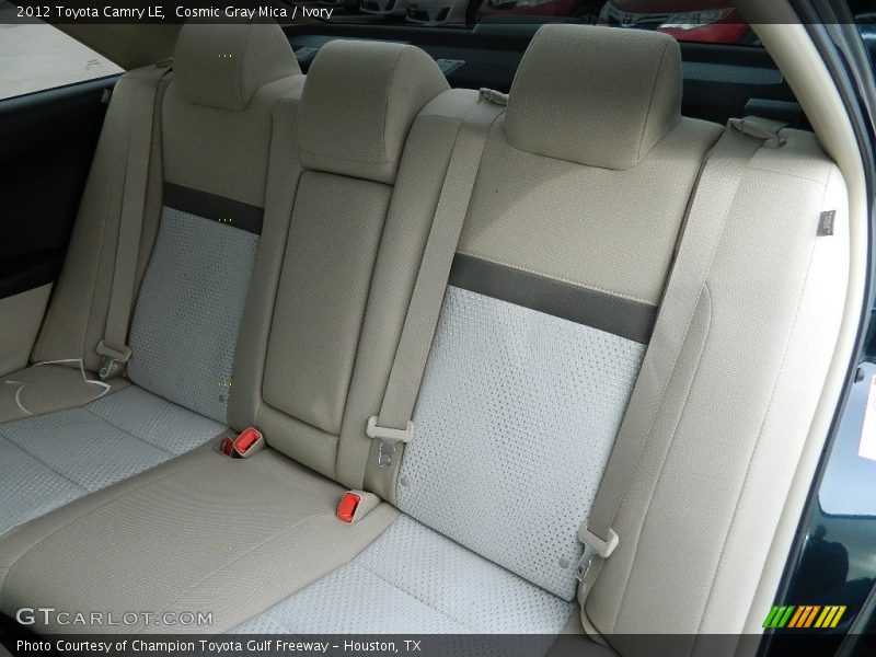 Cosmic Gray Mica / Ivory 2012 Toyota Camry LE