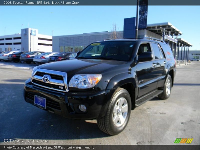 Black / Stone Gray 2008 Toyota 4Runner SR5 4x4