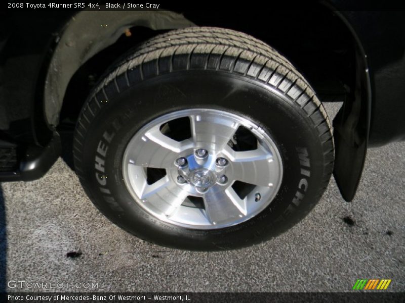 Black / Stone Gray 2008 Toyota 4Runner SR5 4x4