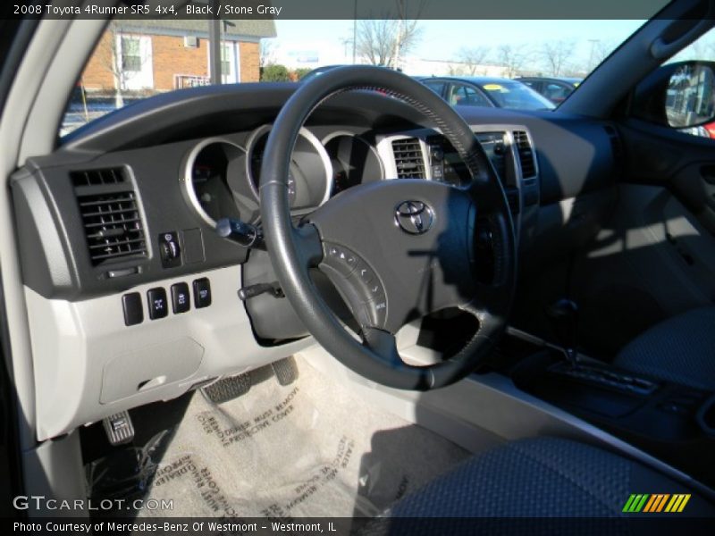 Black / Stone Gray 2008 Toyota 4Runner SR5 4x4
