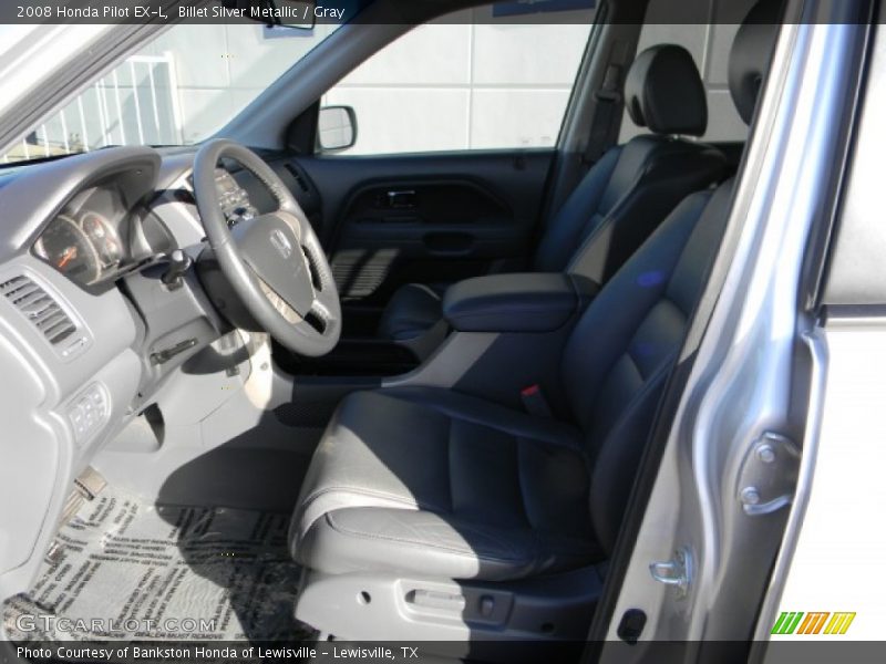 Billet Silver Metallic / Gray 2008 Honda Pilot EX-L