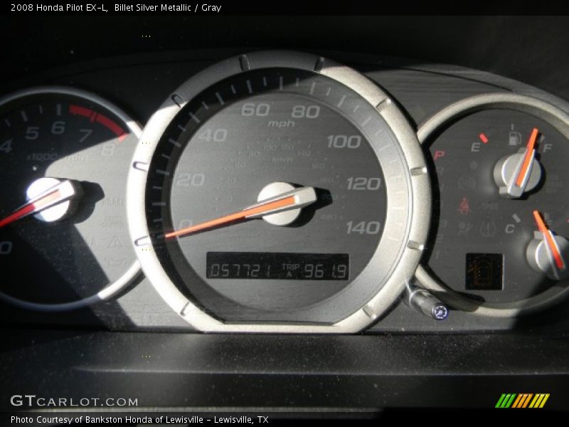 Billet Silver Metallic / Gray 2008 Honda Pilot EX-L