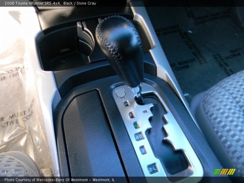 Black / Stone Gray 2008 Toyota 4Runner SR5 4x4