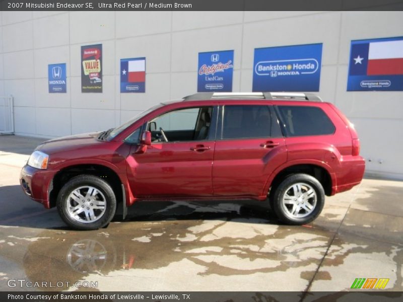 Ultra Red Pearl / Medium Brown 2007 Mitsubishi Endeavor SE