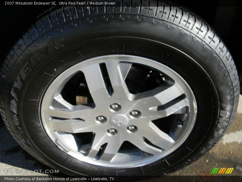 Ultra Red Pearl / Medium Brown 2007 Mitsubishi Endeavor SE