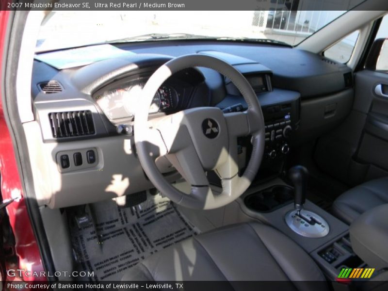 Ultra Red Pearl / Medium Brown 2007 Mitsubishi Endeavor SE