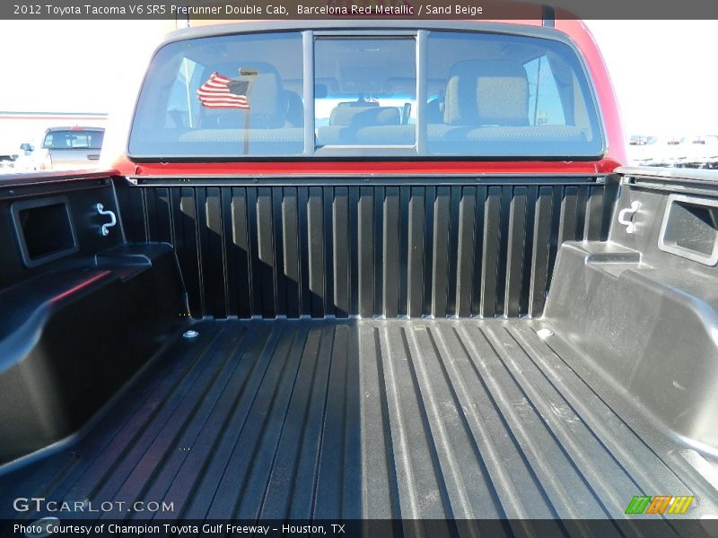 Barcelona Red Metallic / Sand Beige 2012 Toyota Tacoma V6 SR5 Prerunner Double Cab