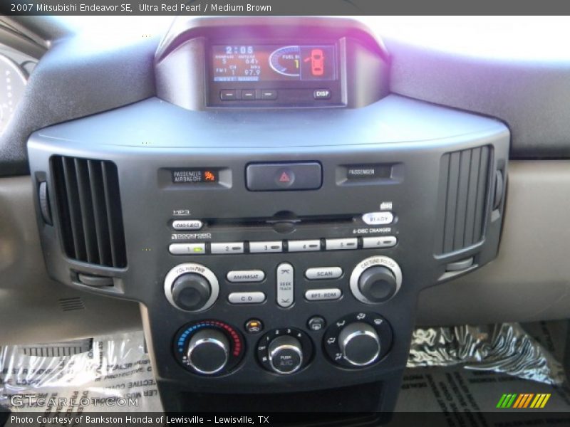 Ultra Red Pearl / Medium Brown 2007 Mitsubishi Endeavor SE