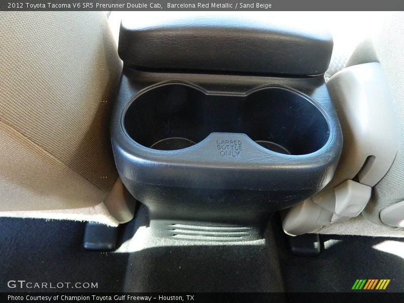 Barcelona Red Metallic / Sand Beige 2012 Toyota Tacoma V6 SR5 Prerunner Double Cab