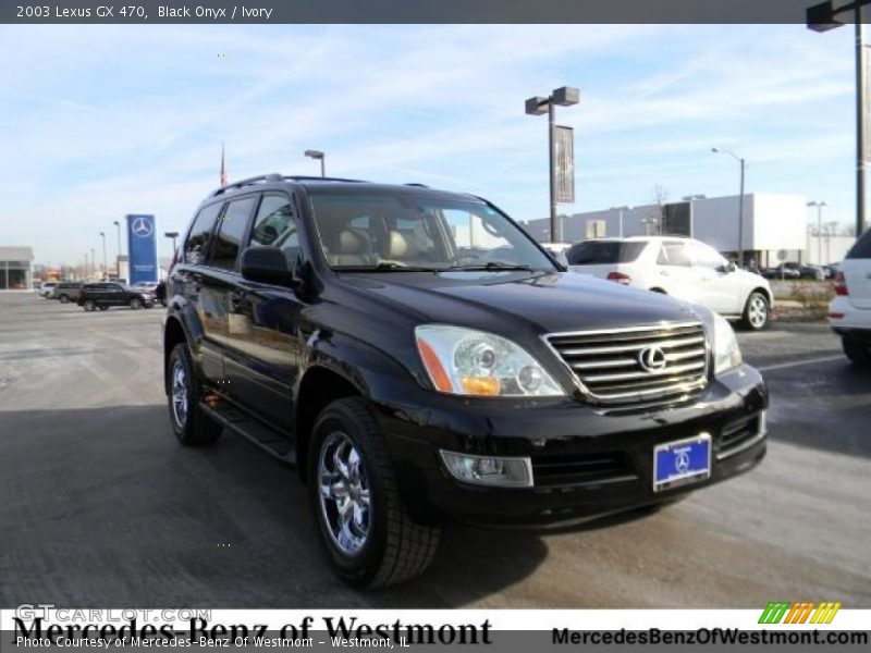 Black Onyx / Ivory 2003 Lexus GX 470