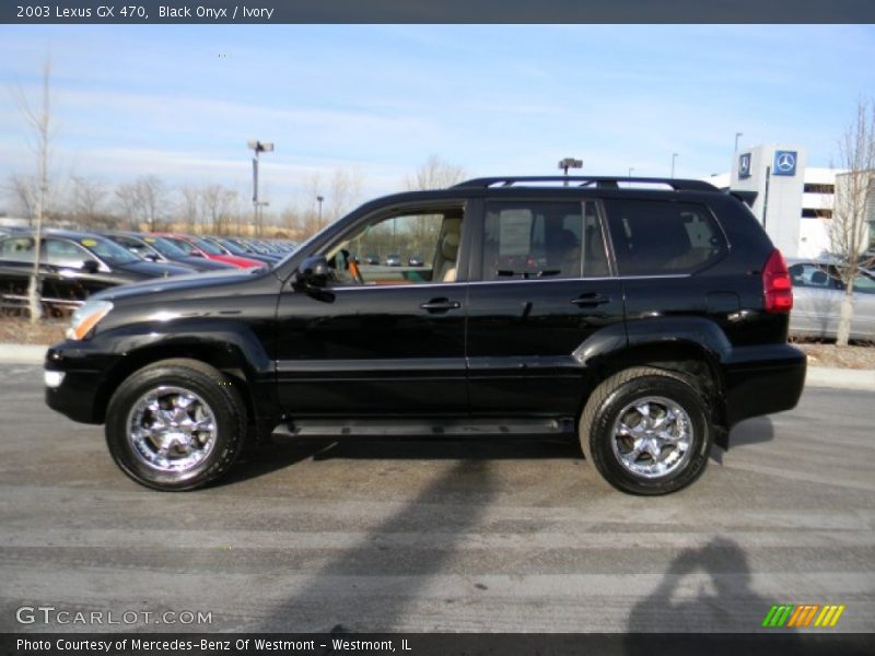 Black Onyx / Ivory 2003 Lexus GX 470