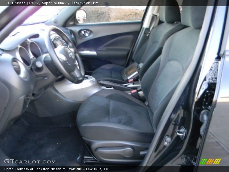 Sapphire Black / Black/Silver Trim 2011 Nissan Juke SV