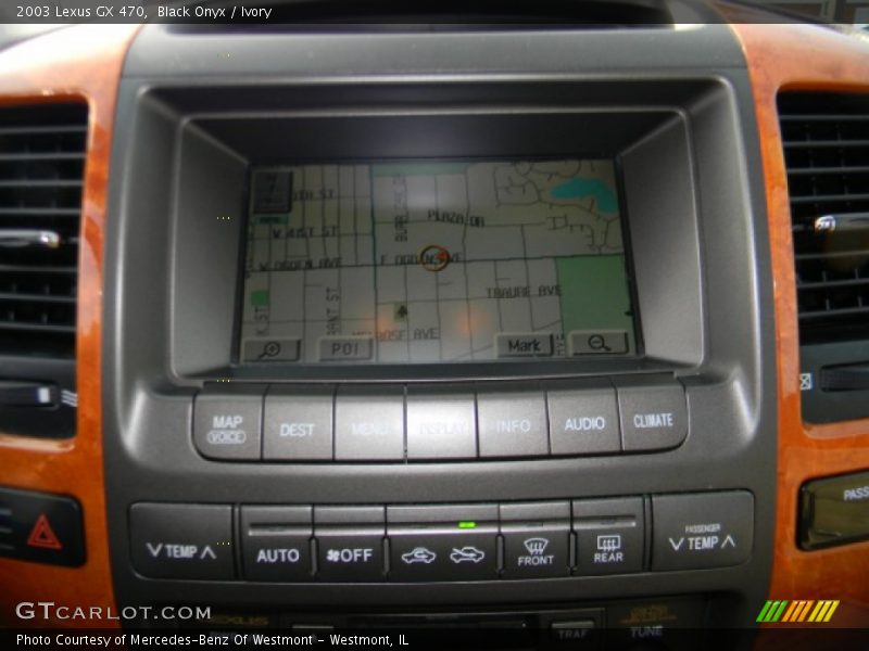 Black Onyx / Ivory 2003 Lexus GX 470