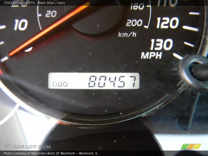 Black Onyx / Ivory 2003 Lexus GX 470