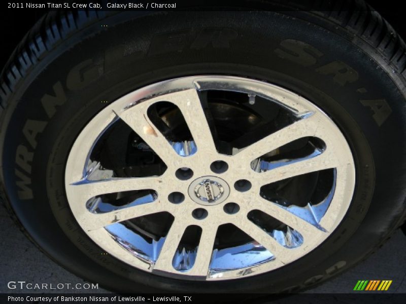 Galaxy Black / Charcoal 2011 Nissan Titan SL Crew Cab