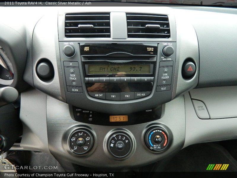 Classic Silver Metallic / Ash 2011 Toyota RAV4 I4
