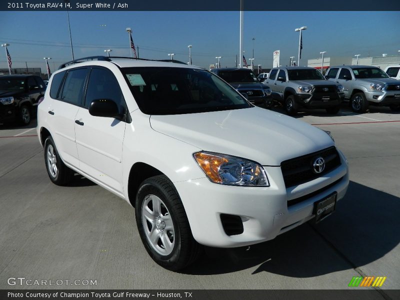 Super White / Ash 2011 Toyota RAV4 I4