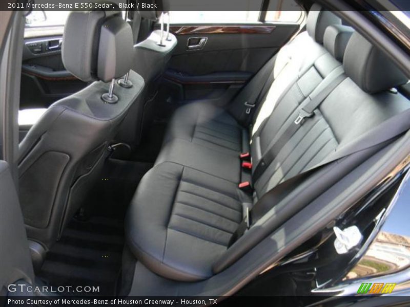 Black / Black 2011 Mercedes-Benz E 550 Sedan