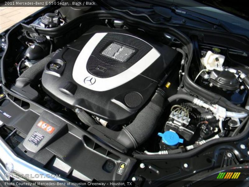 Black / Black 2011 Mercedes-Benz E 550 Sedan