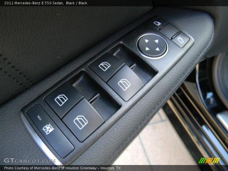 Black / Black 2011 Mercedes-Benz E 550 Sedan