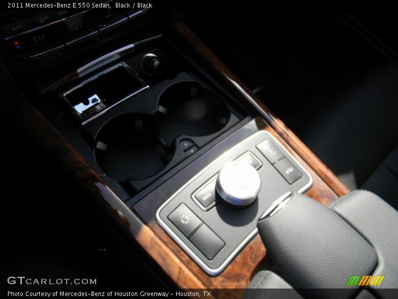 Black / Black 2011 Mercedes-Benz E 550 Sedan