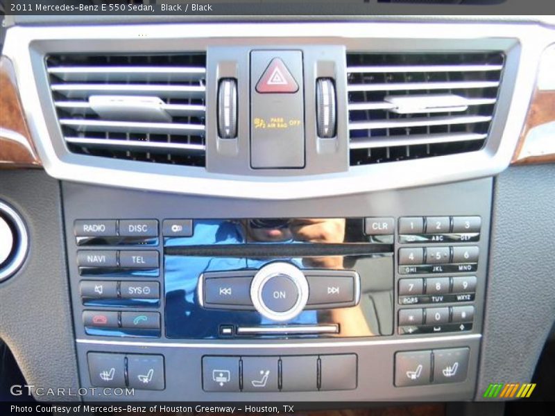 Black / Black 2011 Mercedes-Benz E 550 Sedan