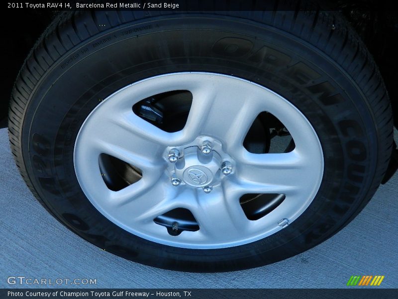 Barcelona Red Metallic / Sand Beige 2011 Toyota RAV4 I4