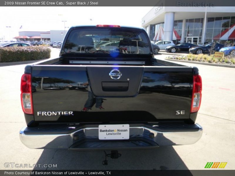 Super Black / Steel 2009 Nissan Frontier SE Crew Cab