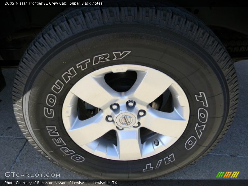 Super Black / Steel 2009 Nissan Frontier SE Crew Cab