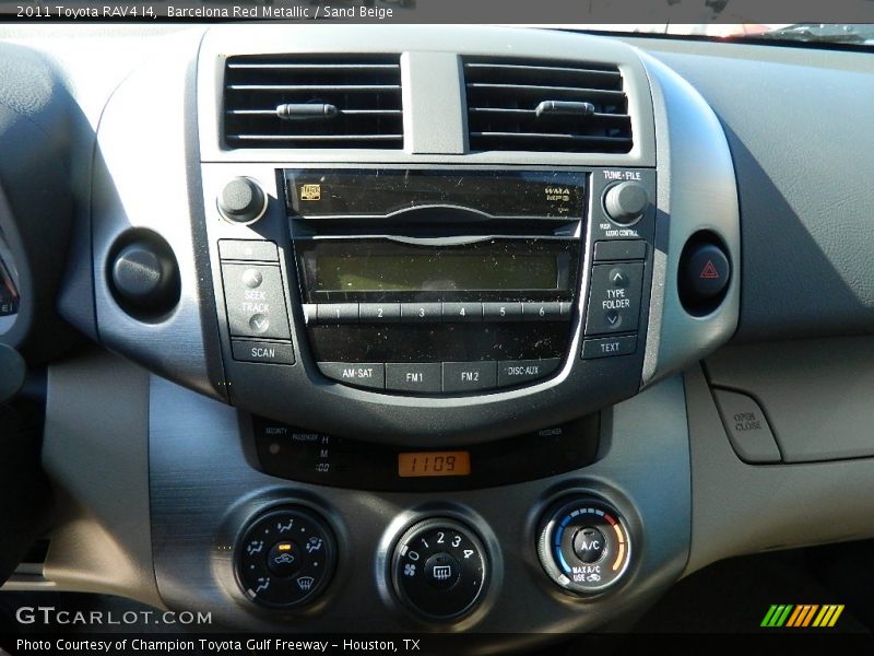 Barcelona Red Metallic / Sand Beige 2011 Toyota RAV4 I4