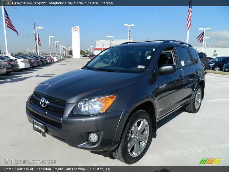 Magnetic Gray Metallic / Dark Charcoal 2011 Toyota RAV4 Sport