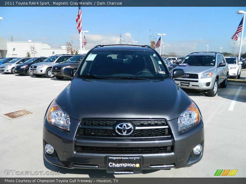 Magnetic Gray Metallic / Dark Charcoal 2011 Toyota RAV4 Sport