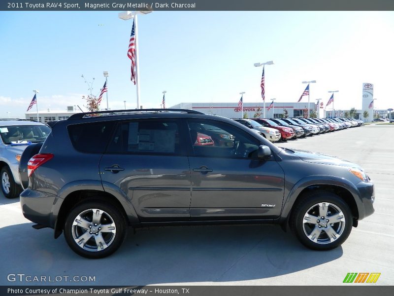 Magnetic Gray Metallic / Dark Charcoal 2011 Toyota RAV4 Sport