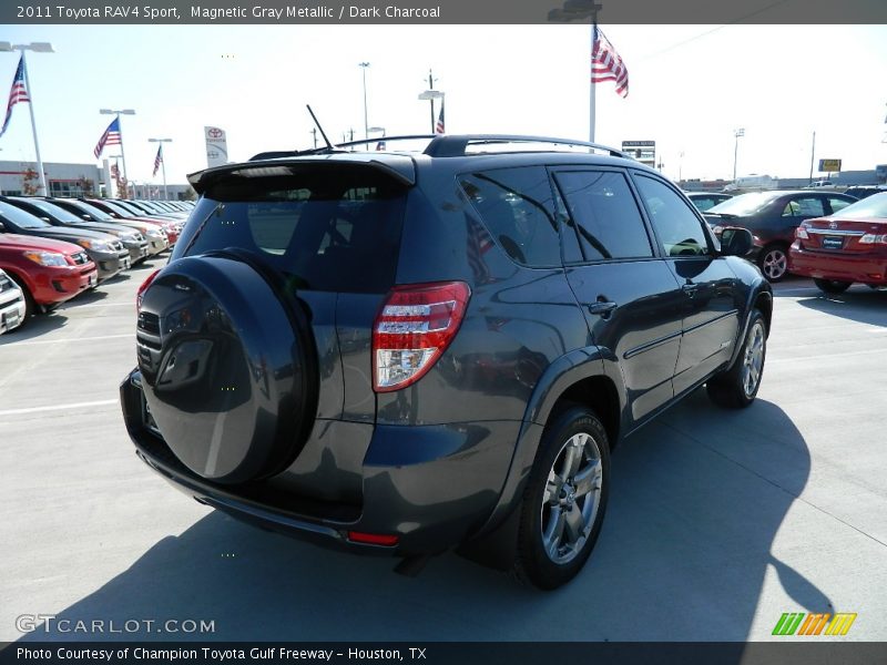 Magnetic Gray Metallic / Dark Charcoal 2011 Toyota RAV4 Sport
