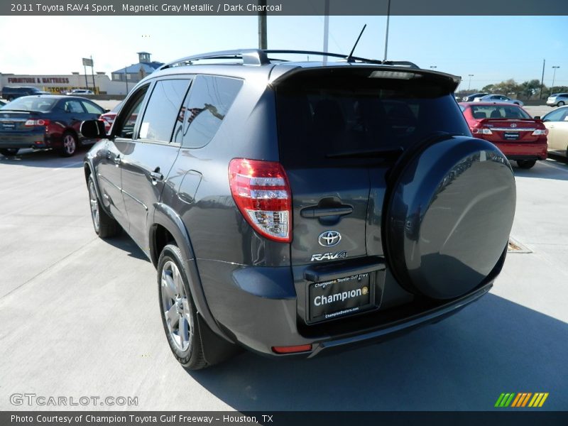 Magnetic Gray Metallic / Dark Charcoal 2011 Toyota RAV4 Sport