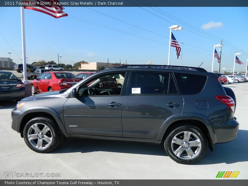 Magnetic Gray Metallic / Dark Charcoal 2011 Toyota RAV4 Sport