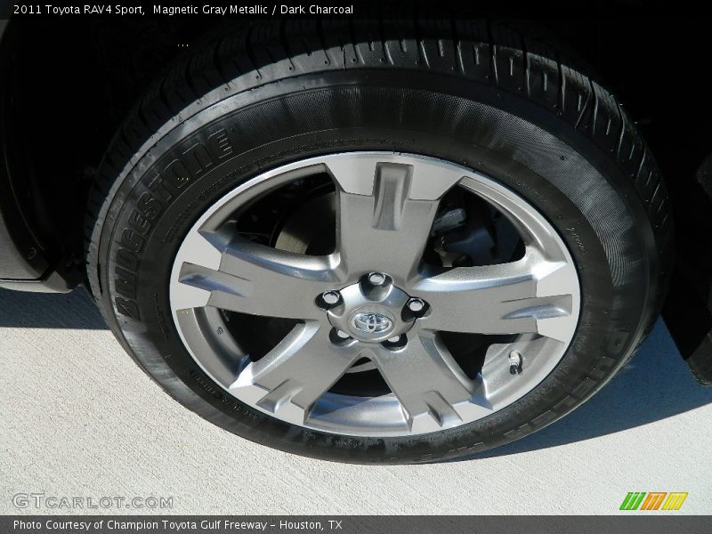 Magnetic Gray Metallic / Dark Charcoal 2011 Toyota RAV4 Sport
