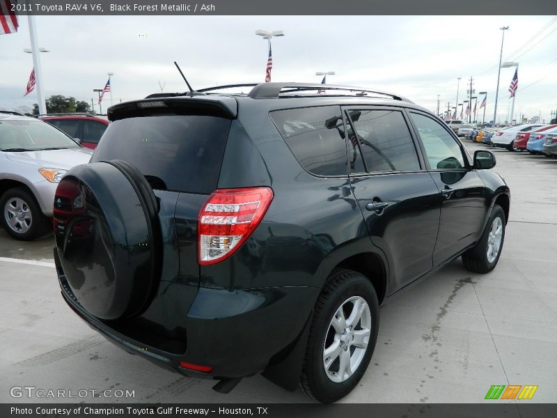 Black Forest Metallic / Ash 2011 Toyota RAV4 V6