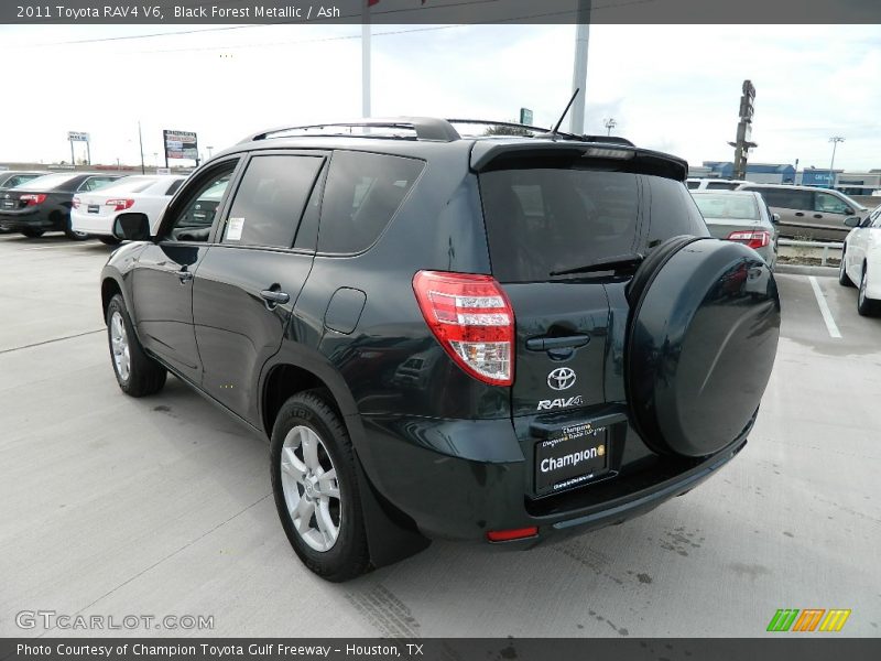 Black Forest Metallic / Ash 2011 Toyota RAV4 V6