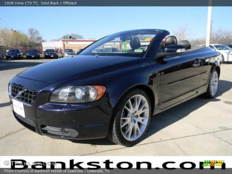 Solid Black / Offblack 2008 Volvo C70 T5