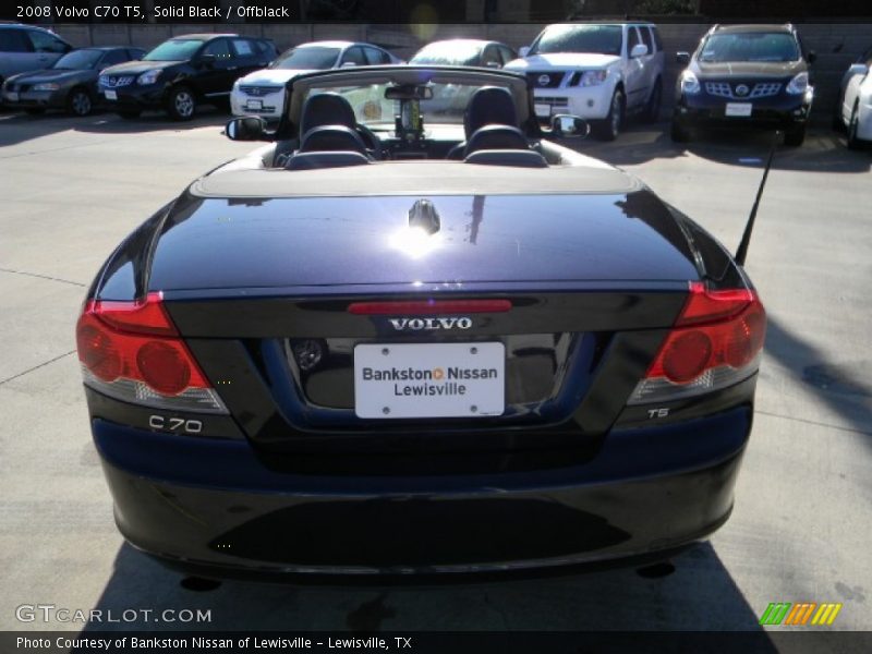 Solid Black / Offblack 2008 Volvo C70 T5