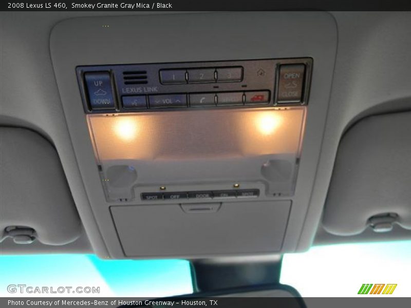 Smokey Granite Gray Mica / Black 2008 Lexus LS 460