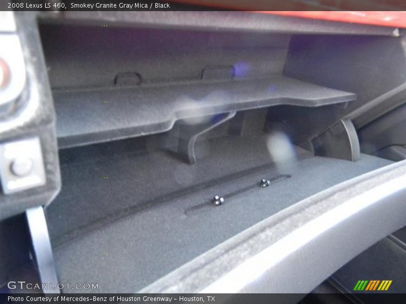 Smokey Granite Gray Mica / Black 2008 Lexus LS 460
