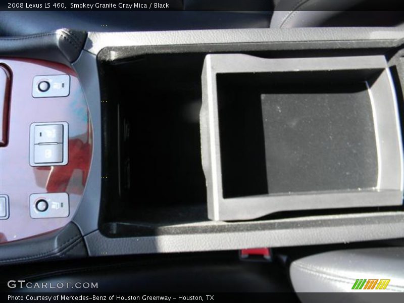 Smokey Granite Gray Mica / Black 2008 Lexus LS 460