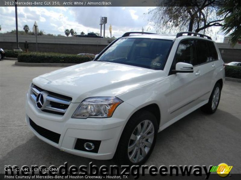 Arctic White / Almond/Black 2012 Mercedes-Benz GLK 350