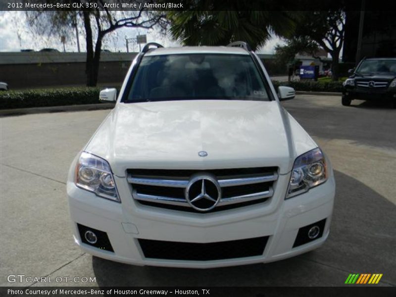 Arctic White / Almond/Black 2012 Mercedes-Benz GLK 350