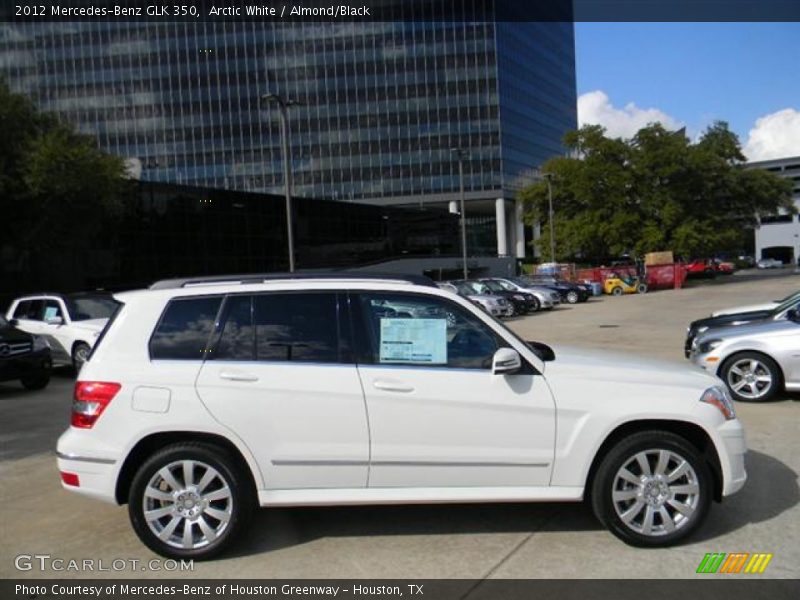 Arctic White / Almond/Black 2012 Mercedes-Benz GLK 350