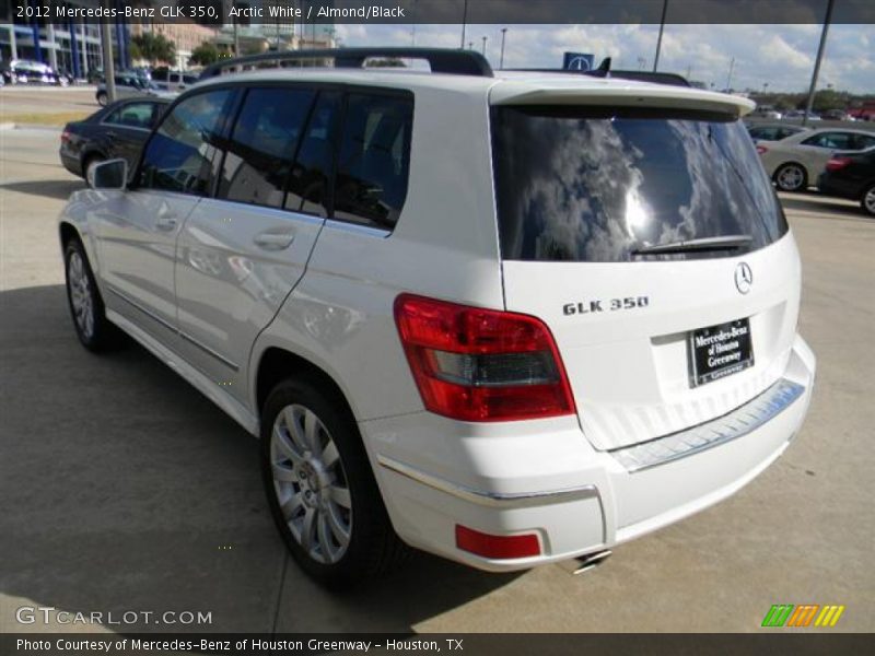 Arctic White / Almond/Black 2012 Mercedes-Benz GLK 350