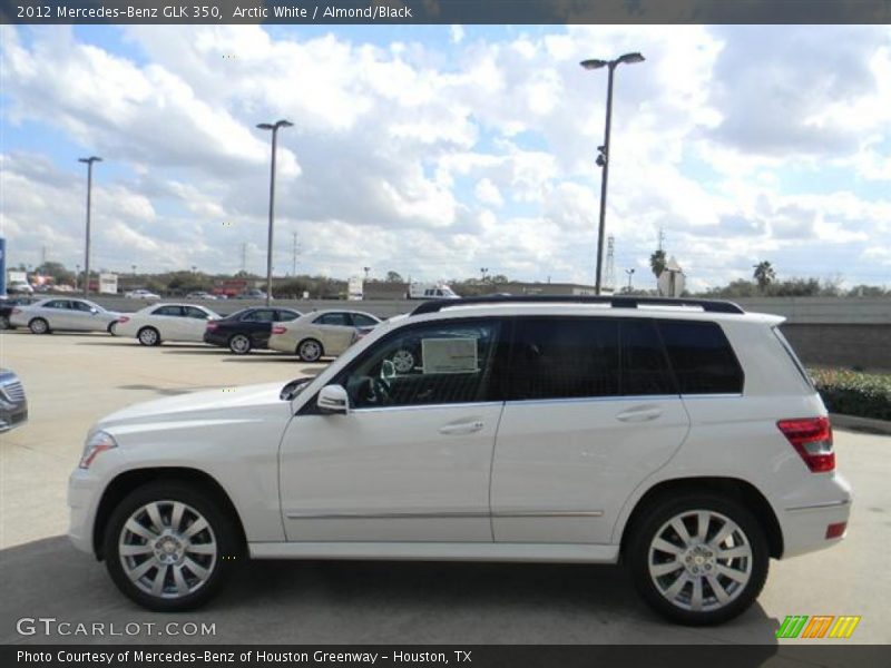 Arctic White / Almond/Black 2012 Mercedes-Benz GLK 350